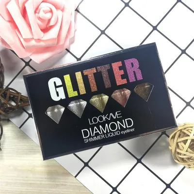 LOOKAVE Diamond Shimmer Liquid Eyeliner 